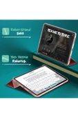 İpad 10. Nesil 10.9 / A16 2025 Uyumlu Kılıf Uyku Modlu Pu Deri Smart Standlı A2696 A2757 A3355 A3356  Lila - 5