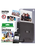 Instax Wide Link Gri Akıllı Telefon Yazıcısı Ve 20'li Film - 1