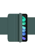 Apple Ipad Pro 4. Nesil M2 2022 11 Inç Tablet Uyumlu Flip Smart Standlı Akıllı Kılıf Smart Cover  Petrol Yeşili - 1