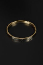 Soobepark Love Bangle Kalın Çelik Bileklik - 2