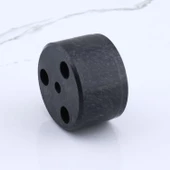 Mobilya Ayak Yükseltici Baza Ayağı Koltuk Kanepe Altı Puf Ayakları Yükseklik=3.7 cm Siyah 10 Adet - 4