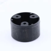 Mobilya Ayak Yükseltici Baza Ayağı Koltuk Kanepe Altı Puf Ayakları Yükseklik=3.7 cm Siyah 10 Adet - 3