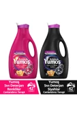 Yumoş Renkliler + Siyah Koyu Renkliler için Sıvı Deterjanı 2 x 2520 ML - 1