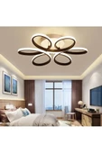 burenze Modern Plafonyer Tavan Led Avize Margarita Ledli Avize Siyah - 2