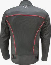 Prosev Roadicon Fileli Yazlık Motosiklet Montu Kırmızı - 3