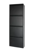 adlsteel Metal Ayakkabılık 4'lü KİLİTLİ SİYAH - 4