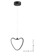 Buiva Modern Lovely Led Avize Şık Görsel Ledli Uzun Ömürlü 1. Sınıf Kalite Siyah Gövde - 2