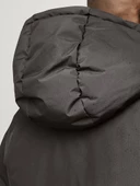 Jack Jones Erkek Mulch Renkli Hafif ve Rüzgar Geçirmez Şişme Kahverengi Mont  12259850KA - 4
