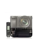 MeiKe Sony A6500 İçin Mk-A6500 Pro Battery Grip + 2 Adet Np-Fw50 Batarya - 1