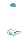 burenze Modern Tekli Sarkıt Power Led Avize Mavi Beyaz Işık Ledli Çocuk Odası Avize - 4