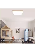 Fico Home Metal Kasa Modern Kare Led Avize Salon Oturma Odası Mutfak Avize 6500k Beyaz Işık - 2