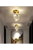 burenze Luxury Modern Kristal Taş Led Avize Diamond Krom Ledli Avize - 2