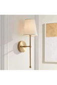 Fico Home Duvar Aplik Krem Abajur Eskitme Gold Sarı Modern Tasarım Elektrik Ile Çalışır - 1