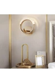 burenze Elegance Luxury Tasarım Modern Duvar Led Aplik Gold Sarı - 4