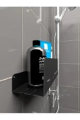 Modern, Estetik Ve Minimalist Tasarım Metal Duş Rafı Paslanmaz Modern Metal Duş Rafı Siyah - 2
