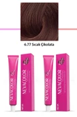 2 li Set Premium 6.77 Sıcak Çikolata - Kalıcı Krem Saç Boyası 2 X 50 g Tüp - 1