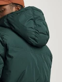 Jack Jones Erkek Essentials Jjebradley Comfort Fit Kapüşonlu Yeşil  Mont  12256974Y - 2