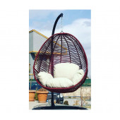 Kırmızı Renk Tek Kişilik Salıncak - 1