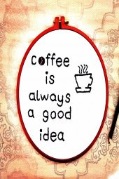 Handmade Coffee Needle Vidalı Kasnak 26cm - 1