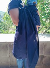 Organik Kumaş Baby Sling Kanguru - 5