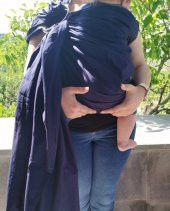 Organik Kumaş Baby Sling Kanguru - 6