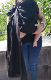 Organik Kumaş Baby Sling Kanguru - 7