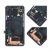 LG G7 ThinQ Lcd + Dokunmatik Çıtalı Çerçeveli Full Ekran - 1