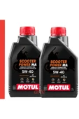 Motul Scooter Power 5w 40 4t Motosiklet Motor Yağı Güncel Ürün 2 Adet - 1