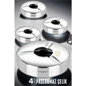 Findit 4 lü Set Çelik Küllük Vercher Design - 1