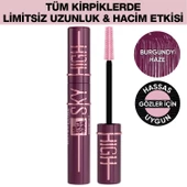 Maybelline New York Lash Sensational Sky High Burgundy Haze Maskara - 1