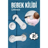 Findit Bebek Kilidi Bebek Çekmece Kilidi 2 Adet 330810 - 1