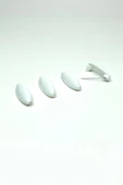 4 Adet Plastik Çengelli Eşarp Ve Şal İğnesi Beyaz 4 cm - 2