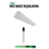 Findit Maket Bıçak Yedeği 10 Adet 9 mm Küçük Boy için - 1