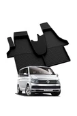 YEO  VOLKSWAGEN TRANSPORTER T5 2003-2015 Model Yılları İçin Uyumlu Yeo 4D Havuzlu Paspas Takımı thumbnail 1