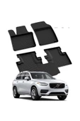YEO  VOLVO XC90 2015-2024 Model Yılları İçin Uyumlu Yeo 4D Havuzlu Paspas Takımı - 1