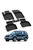 YEO  SUZUKI GRAND VITARA 1998-2005 Model Yılları İçin Uyumlu Yeo 4D Havuzlu Paspas Takımı - 1