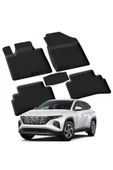 YEO  HYUNDAİ TUCSON 4 2021-2024 Model Yılları İçin Uyumlu Yeo 4D Havuzlu Paspas Takımı thumbnail 1