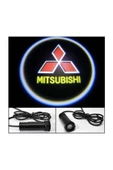 YEO  Kapı Altı Hayalet Araç Logo Ledli Mitsubishi - 1