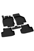 YEO  SEAT LEON 4 2020-2024 Model Yılları İçin Uyumlu Yeo 4D Havuzlu Paspas Takımı - 2