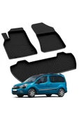 YEO  CITROEN BERLINGO 2 2008-2009 Model Yılları İçin Uyumlu Yeo 4D Havuzlu Paspas Takımı - 1