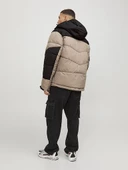 Jack Jones Erkek  Jcootis Puffer Sn Krem Günlük Mont 12239001KR - 3