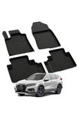 YEO  Honda CR-V 5 2016-2022  Model Yılları İçin Uyumlu Yeo 4D Havuzlu Paspas Takımı - 1