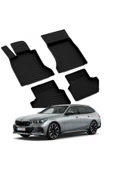 YEO  BMW 5 SERİSİ F10 (Makyajlı) -F11 SW 2013-2016 Model Yılları İçin Uyumlu Yeo 4D Paspas Takımı - 1