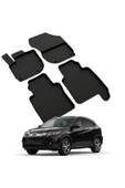 YEO  Honda HR-V 3 2021-2024 Model Yılları İçin Uyumlu Yeo 4D Havuzlu Paspas Takımı thumbnail 1