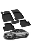 YEO  MERCEDES CLA SERİSİ C117 2013-2018 Model Yılları İçin Uyumlu Yeo 4D Havuzlu Paspas Takımı - 1