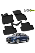 YEO Audi A3 2020-2024 Model Yılları İçin Uyumlu Yeo 4D Paspas Takımı - 3