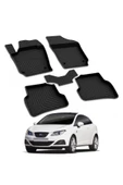 YEO  SEAT IBIZA 4 2009-2017 Model Yılları İçin Uyumlu Yeo 4D Havuzlu Paspas Takımı - 1