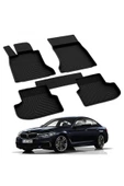 YEO  BMW 5 SERİSİ G30 2017-2024 Model Yılları İçin Uyumlu Yeo 4D Paspas Takımı - 1