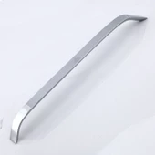 Şahin Krom Gümüş Metal Kulp 256 mm - 25.6 cm Mobilya Çekmece Mutfak Dolabı Dolap Kulpları Kulb Kulpu thumbnail 4