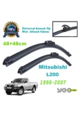 YEO  Mitsubishi L200 Aeroflex Muz Silecek Takımı 1996-2007 thumbnail 1